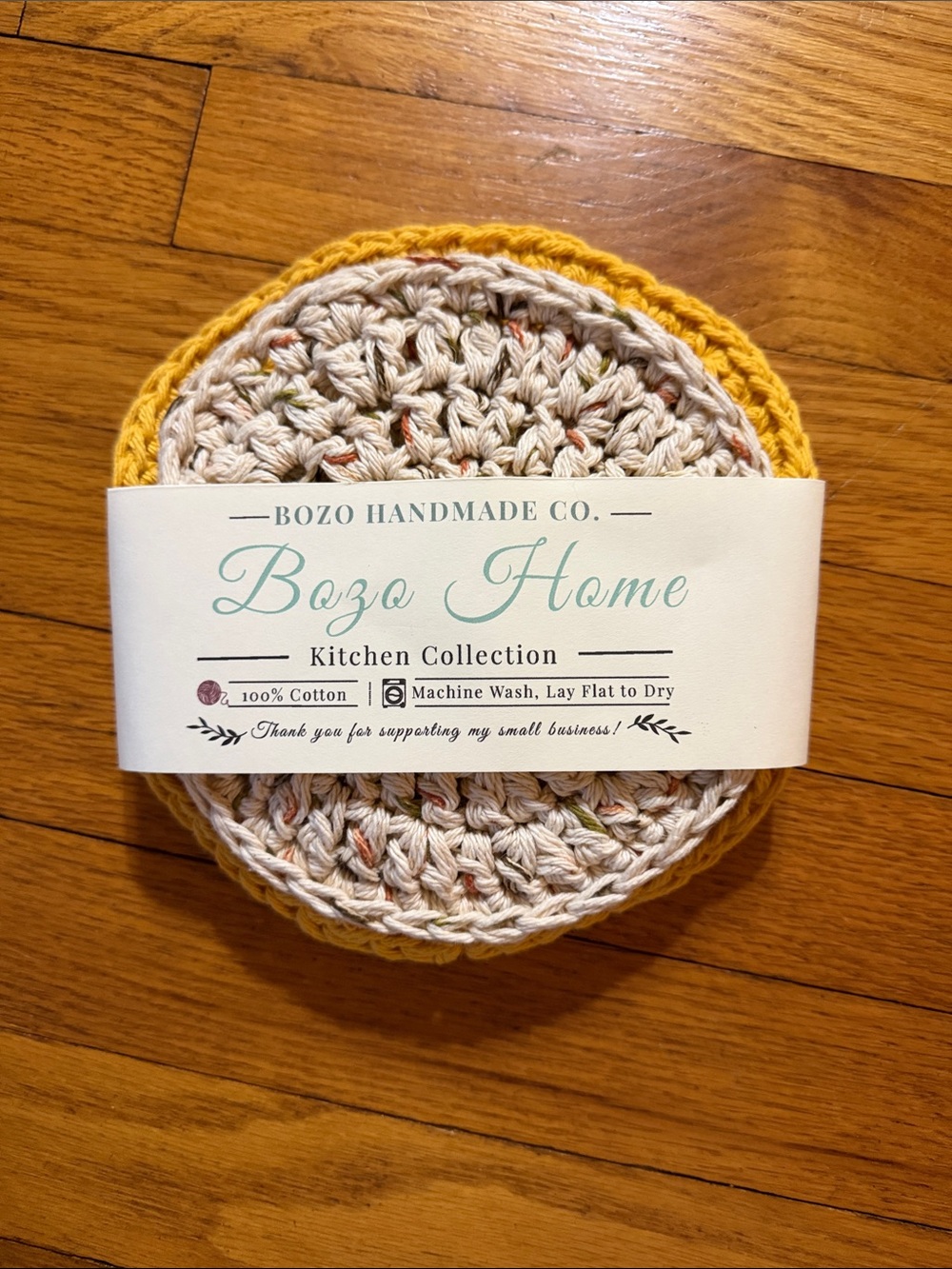 Handmade Kitchen Trivets - Set of 2